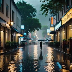 Deszcz w senniku a przemiany wewnętrzne