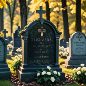 Ozdoby symboliczne na grobie