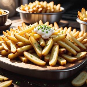 Porównanie kalorii w różnych frytkach