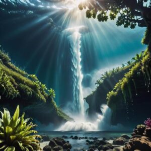 Rzadki fenomen podwodne wodospady