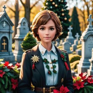 Stroiki z światłem na cmentarz